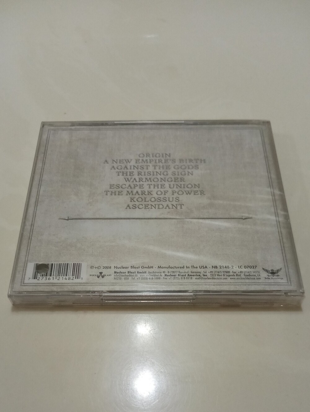 NIP 2 Keep of Kalessin Nuclear Blast CDs - Picture 4 of 6